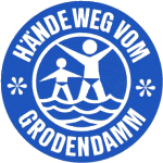 Logo Hände weg vom Grodendamm